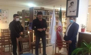 بازدید واحد بازرسی شهرداری صفادشت از کتابخانه شهرک مهر