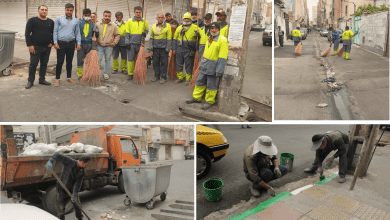 اجرای طرح جمعه جهادی نوزدهم فروردین شهرداری ملارد