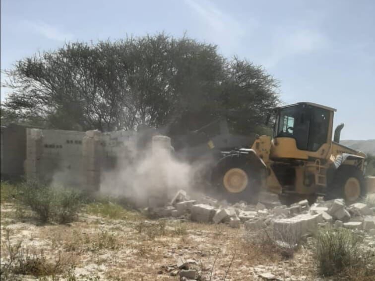 ۴۱ مورد ساخت و ساز غیرمجاز در زمین‌های کشاورزی ملارد تخریب شد